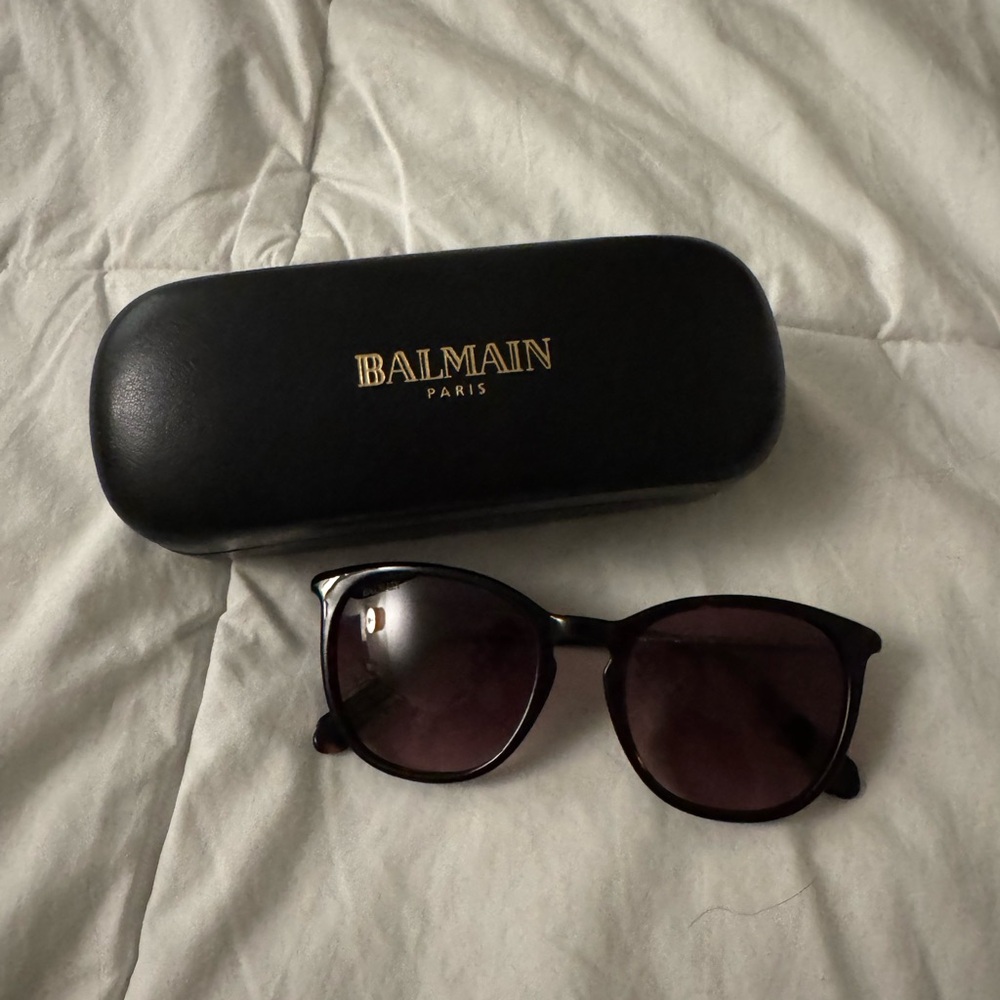 Balmain Dark Frame Sunglasses